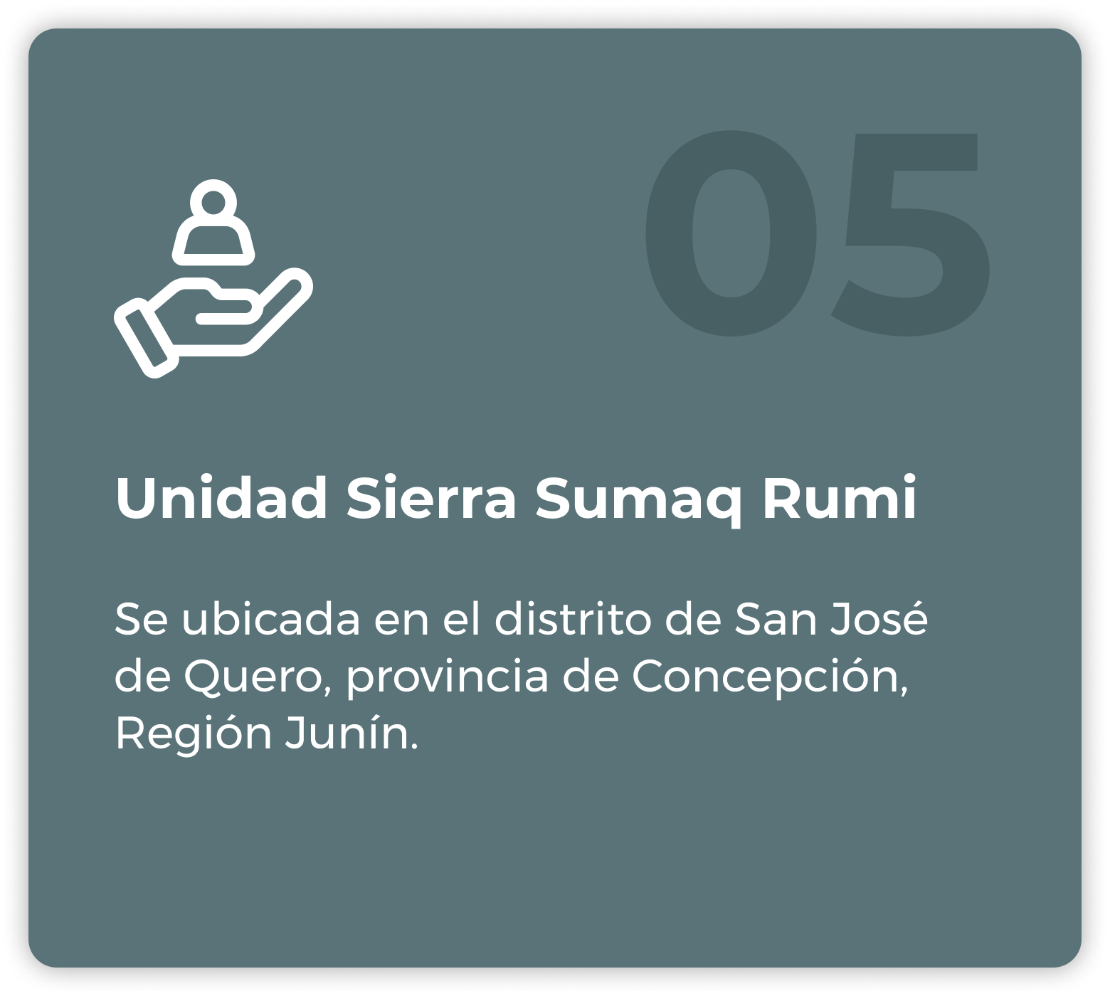 Unidad Sierra Sumaq